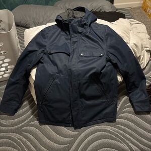 The North Face Men's Dark Blue Raincoat